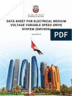 Data Sheet For Electrical Medium Voltage Variable Speed Drive System (Emvsds)