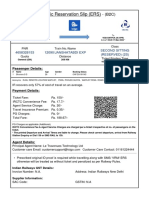 Electronic Reservation Slip (ERS) : 4658328153 12090/janshatabdi Exp Second Sitting (RESERVED) (2S)