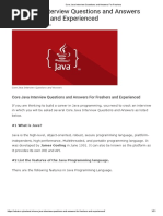 Core Java Interview Questions and Answers (2024) - InterviewBit 1 | PDF ...