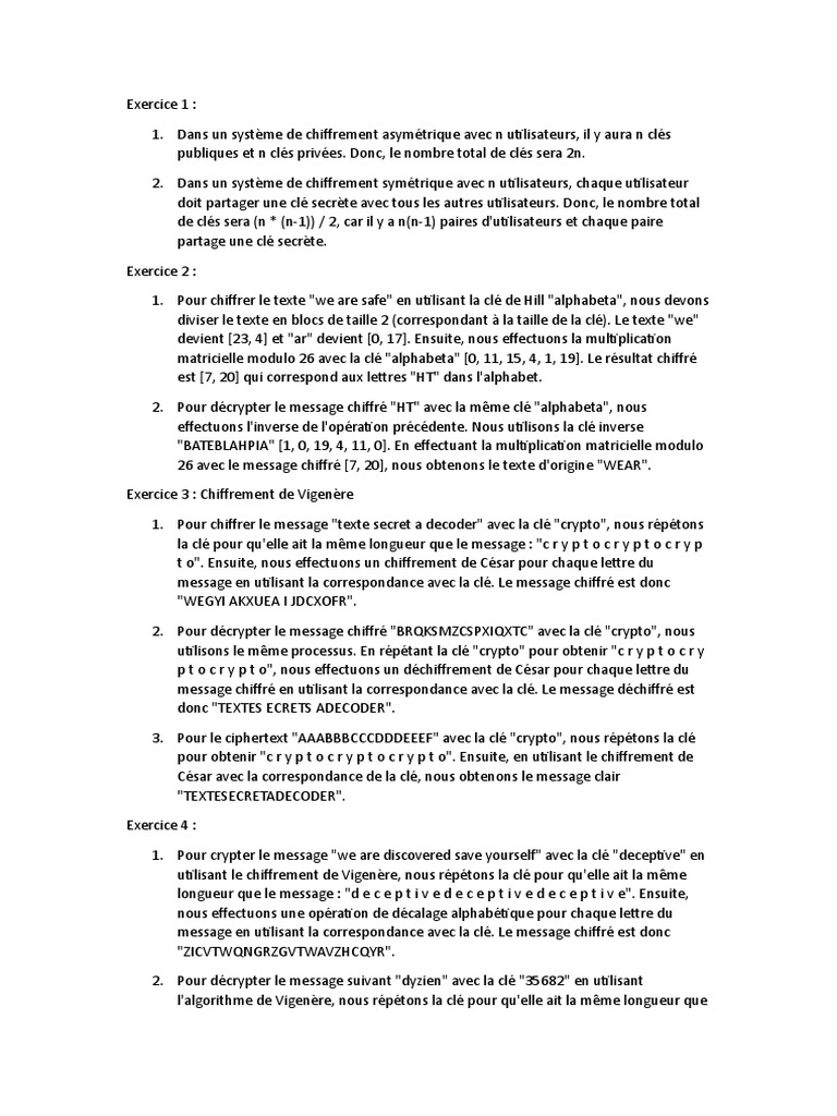 TD3 Correction | PDF