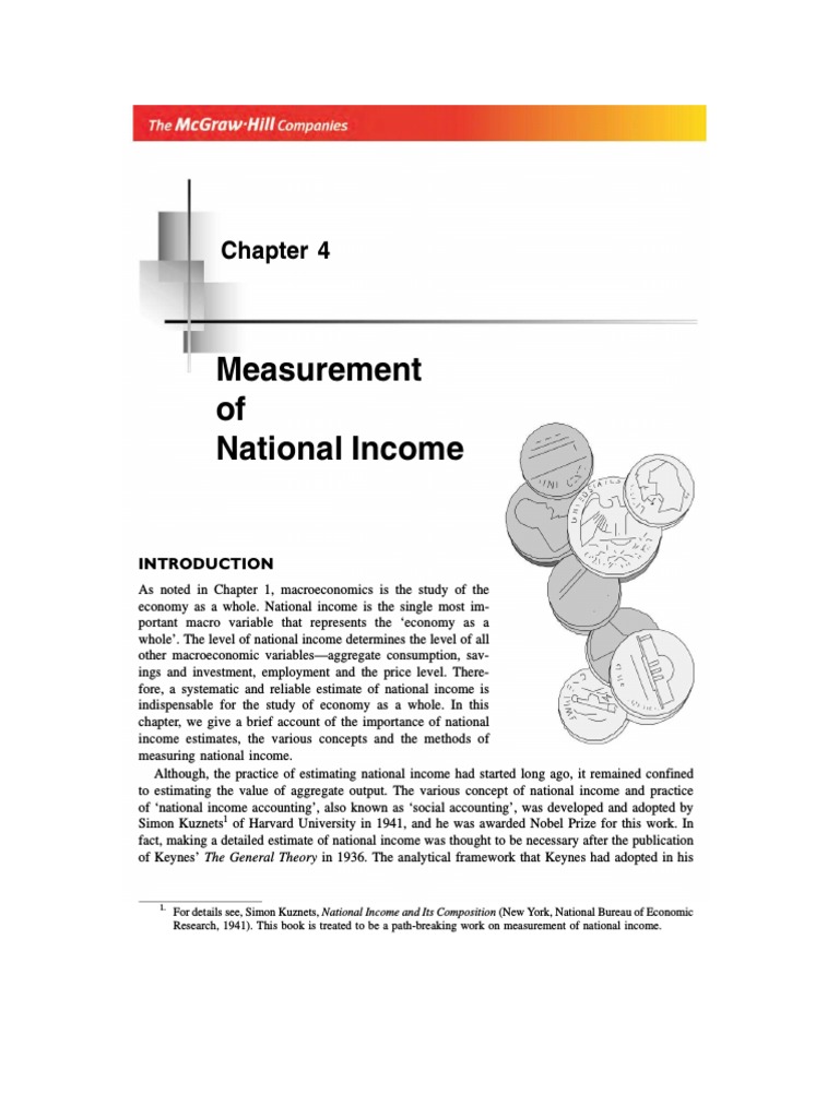 National Income Measurement Methods | PDF | Gross Domestic Product | Income