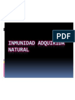 Inmunidad Adquirida Natural