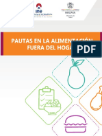 Pautas en La Alimentacion Fuera Del Hogar