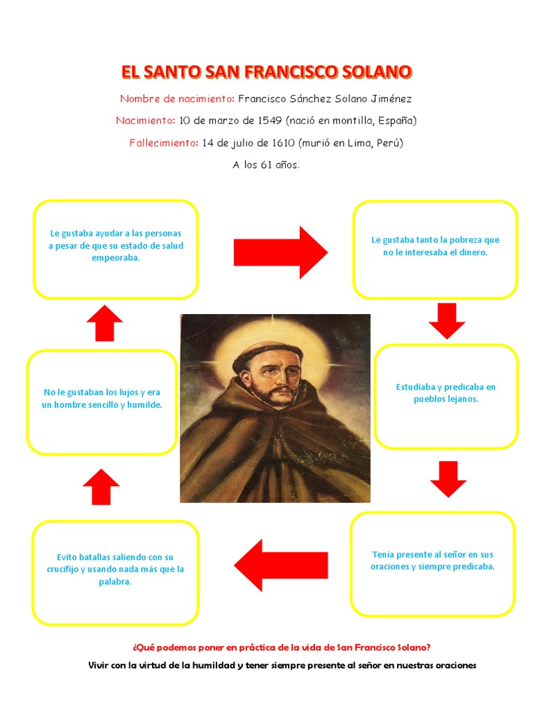 El Santo San Francisco Solano | PDF