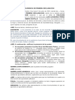 GUIA AUDIENCIA DE PRIMERA DECLARACION Vo - Bo. 2023