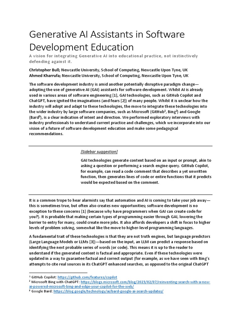 2303.13936-Programming Research ChatGPT and CoPilot | PDF | Information ...