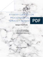 Atender Clientes Con Procedimientos Normativa