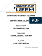 Universidad Ueem Sede Volcanes: Asignatura