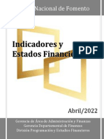 Indicadores y Estados Financieros - Abril 2022 Comprimido