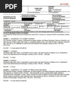 Felony Complaints Redacted Combined