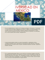 Biodiversidad EN MEXICO