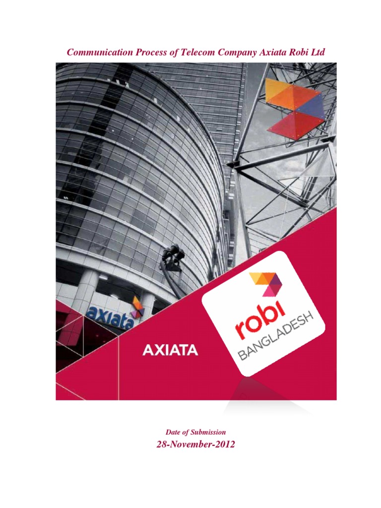 Internal Communication at Robi Axiata Ltd | PDF | Communication