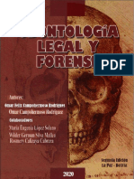Campohermoso, O. (2020) - Odontología Legal y Forense. Objetivos de La Autopsia Oral. Segunda Edición. La Paz Bolivia. PP 176-184