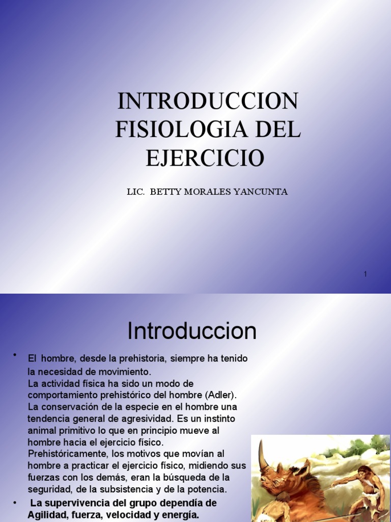 1.1 Historia de La Fisiologia Del Ejercicio | PDF | Fisiología ...