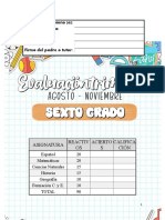 Examen Bloque 1 Sexto Grado - Materiales Za