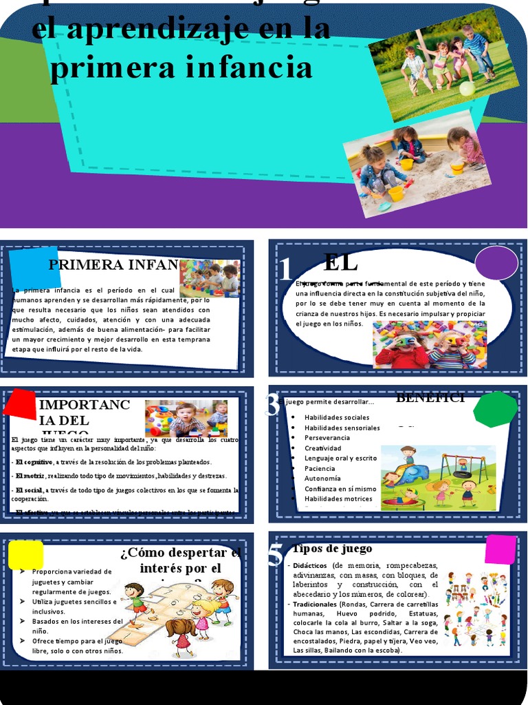 Importancia del Juego en la Primera Infancia | PDF | Aprendizaje ...