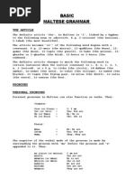 Download Basic Maltese Grammar by Daniel Ersdel SN65983399 doc pdf