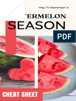 Watermelon Cheat Sheet