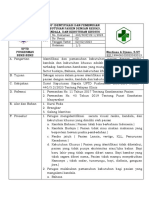 Sop Identifikasi Dan Pemenuhan