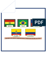 Banderas de Los Paises Que Limitan Con Peru