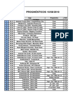 Prognostico 10-08