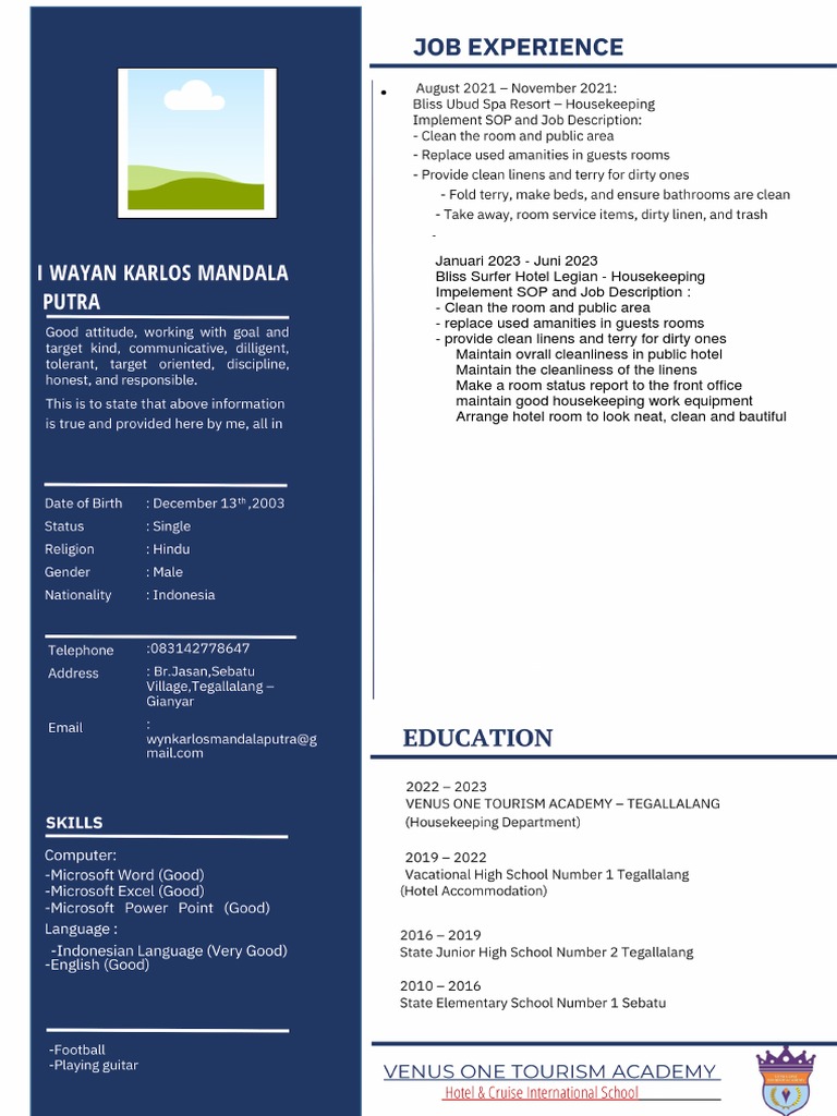Contoh CV | PDF