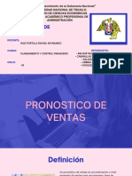 Diapositivas Del Pronostico de Ventas