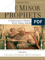 The Minor Prophets An Exegetical and Expository Commentary, Volume 2 Obadiah, Jonah, Micah, Nahum, and Habakkuk (McComiskey, Thomas Edward)