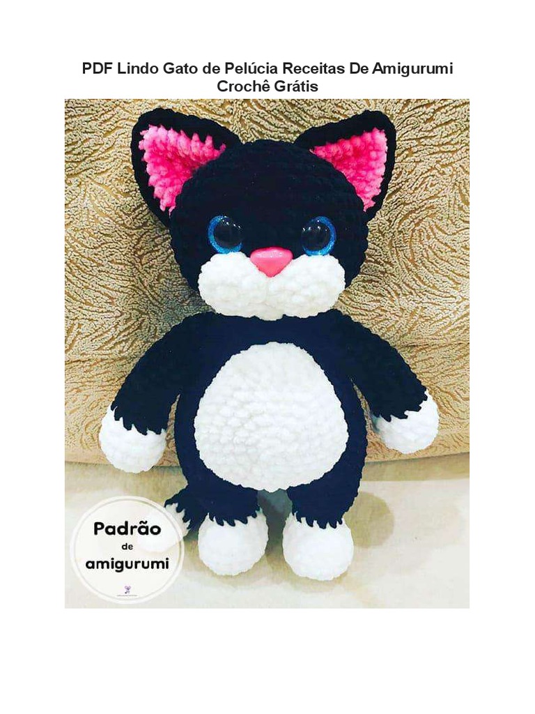 Tabuleiro de Xadrez em Crochê e Peças de Xadrez em Amigurumi