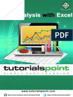 Data Analysis With Excel