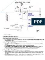 Prosafe Deluxe Installation Summary: Prosafe Galvanic Isolator 30 Amp or 50 Amp. 1. Shore Ground Wire