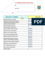 Directorio Estudiantes 5 D