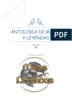 Antologia de Mitos y Leyendas Mexicanas Proyecto