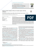 10 - Techno-Economic Analysis of Direct Air Carbon Capture With CO2