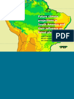 Future Climate Projections in South America and Their Influence on Forest Plantations