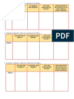 Completa El Siguiente Cuadro de Comprensión Del Díptico