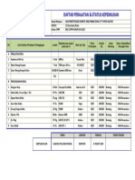 Daftar Peralatan