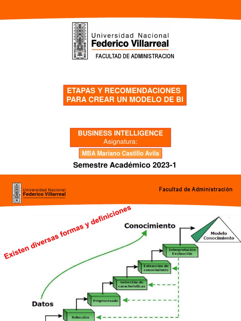 Sesión 3 Etapas para Crear Un Modelo de BI | PDF | Computación en la ...