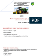 Semana 7, Práctica, El Tractor Características Generales, Partes, Mecanismos de Salida , De Fuerza y Acoplamiento