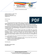 Letter Request To Gov Petilla
