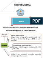 1 Pengertian, Ciri Dan Konteks Wacana