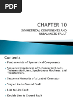 CHAPTER 10 - Symmetrical Components Unbalanced Fault