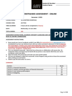 ACC Final Exam S1 2022 Marking Criteria