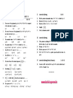 Algebra-Ii - Unit Test - 9