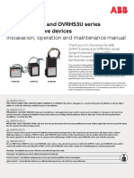 OVRHT3 - Installation, Operation and Maintenance Manual