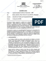 INFORME LEGAL 12 JUN 2008. MUÑIZ RAMÍREZ PÉREZ-TAIMAN & LUNA VICTORIA. COLLIQUE. OCR. 32p