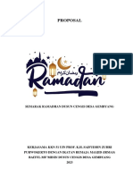 Semarak Ramadhan 1444H Dusun Cengis Gembyang