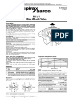 Dcv1 Disc Check Valve: Description