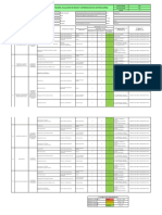 Matriz de Evaluacion Parques y Jardines