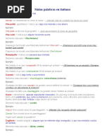 Insultos y Groserías en Italiano | PDF